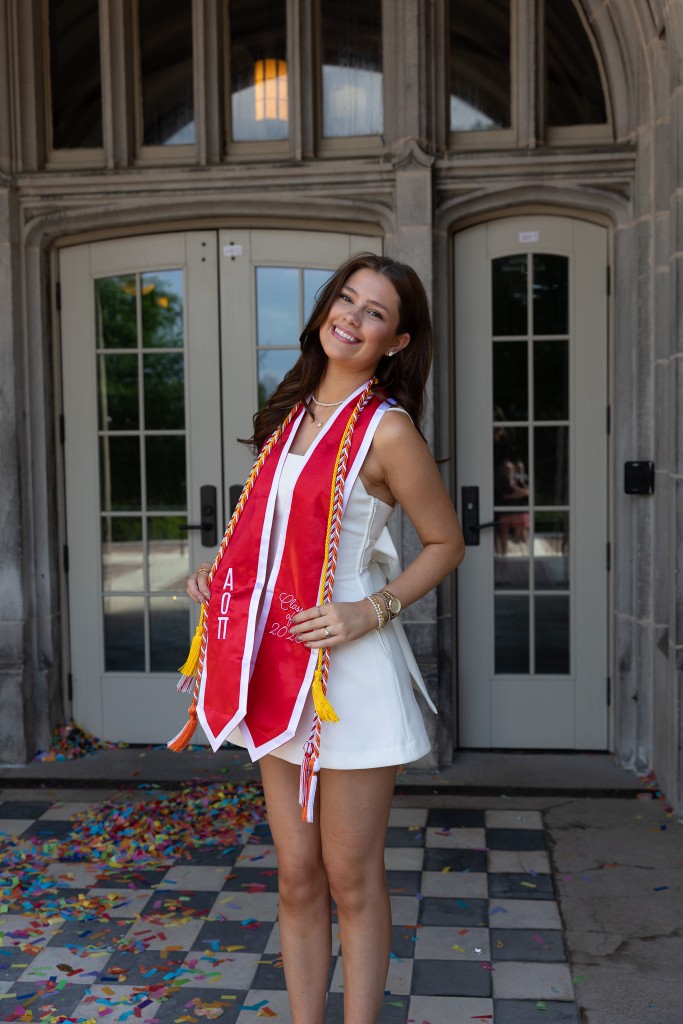 Lily Evans graduation portrait