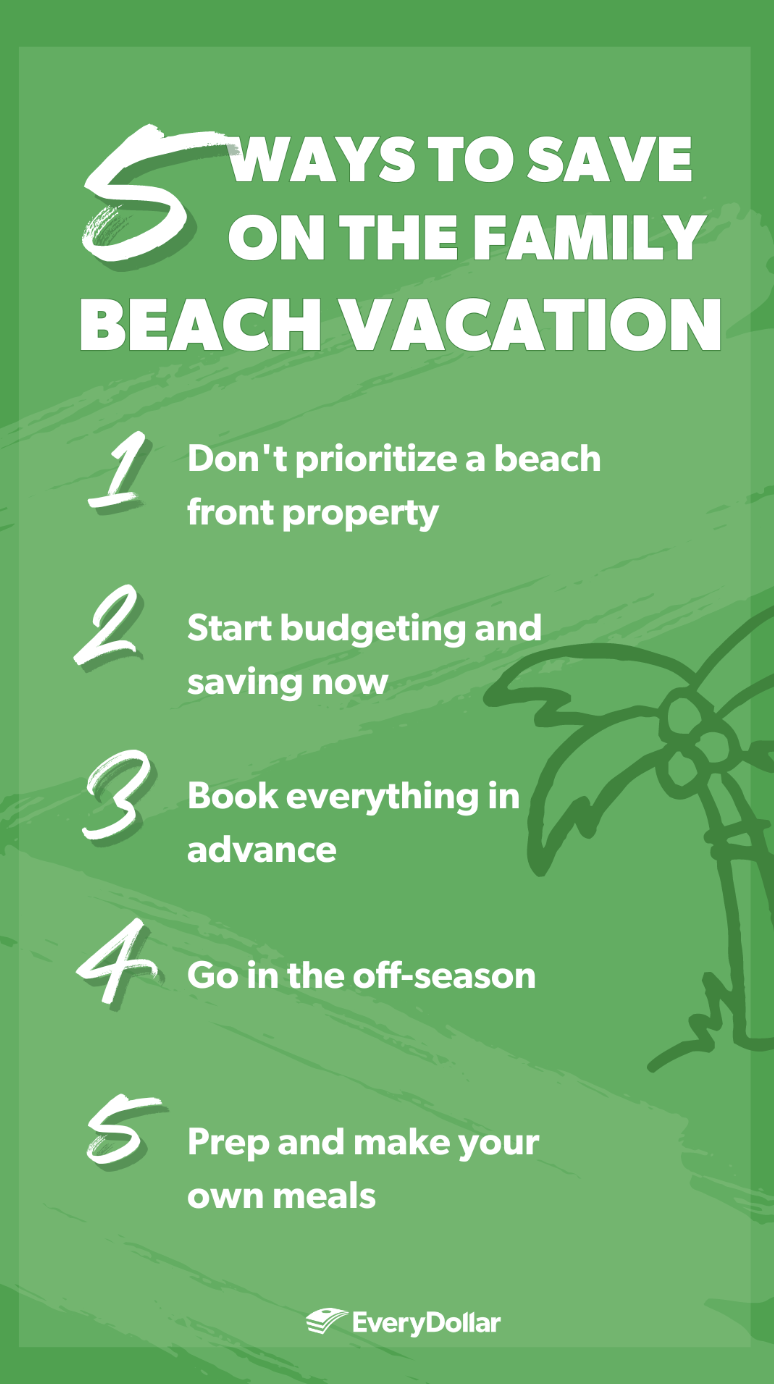 5 Ways to Save on the Family Beach Vacation