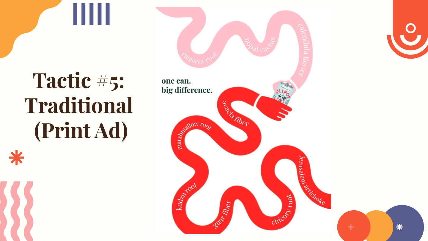 Slide 11 — Print ad